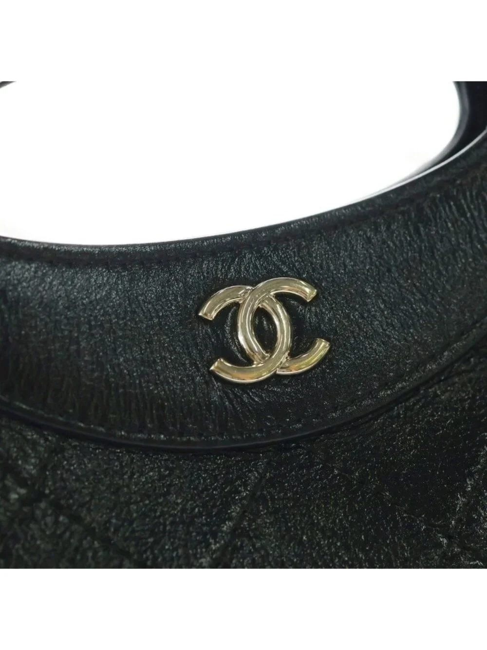 Chanel 31 Quilted Mini Shiny Calfskin Leather 2-Way Chain Shoulder Hand Bag